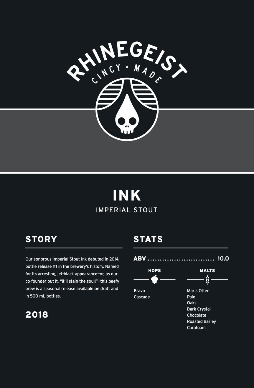 2018 Ink - Imperial Stout