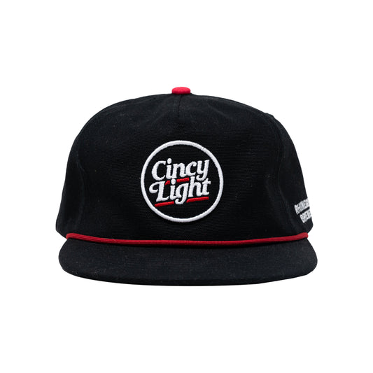 Cincy Light Black Rope Hat