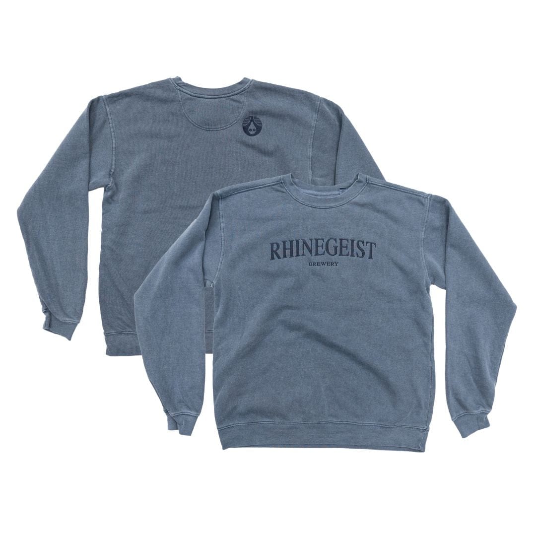 Indigo Ringspun Crewneck