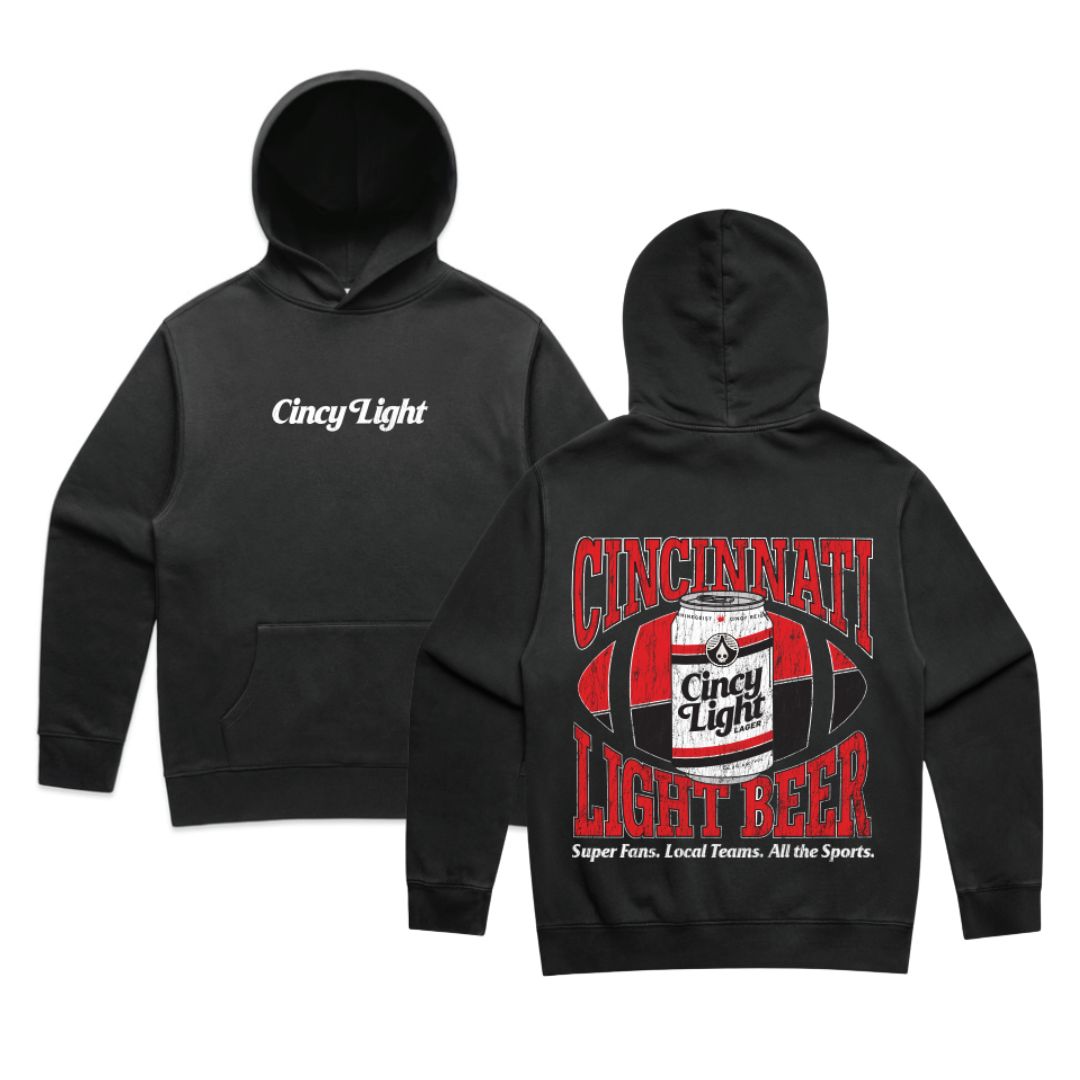 Cincy Light Football Hoodie