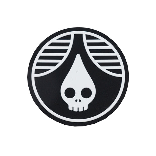 Black Skull Drop Magnet