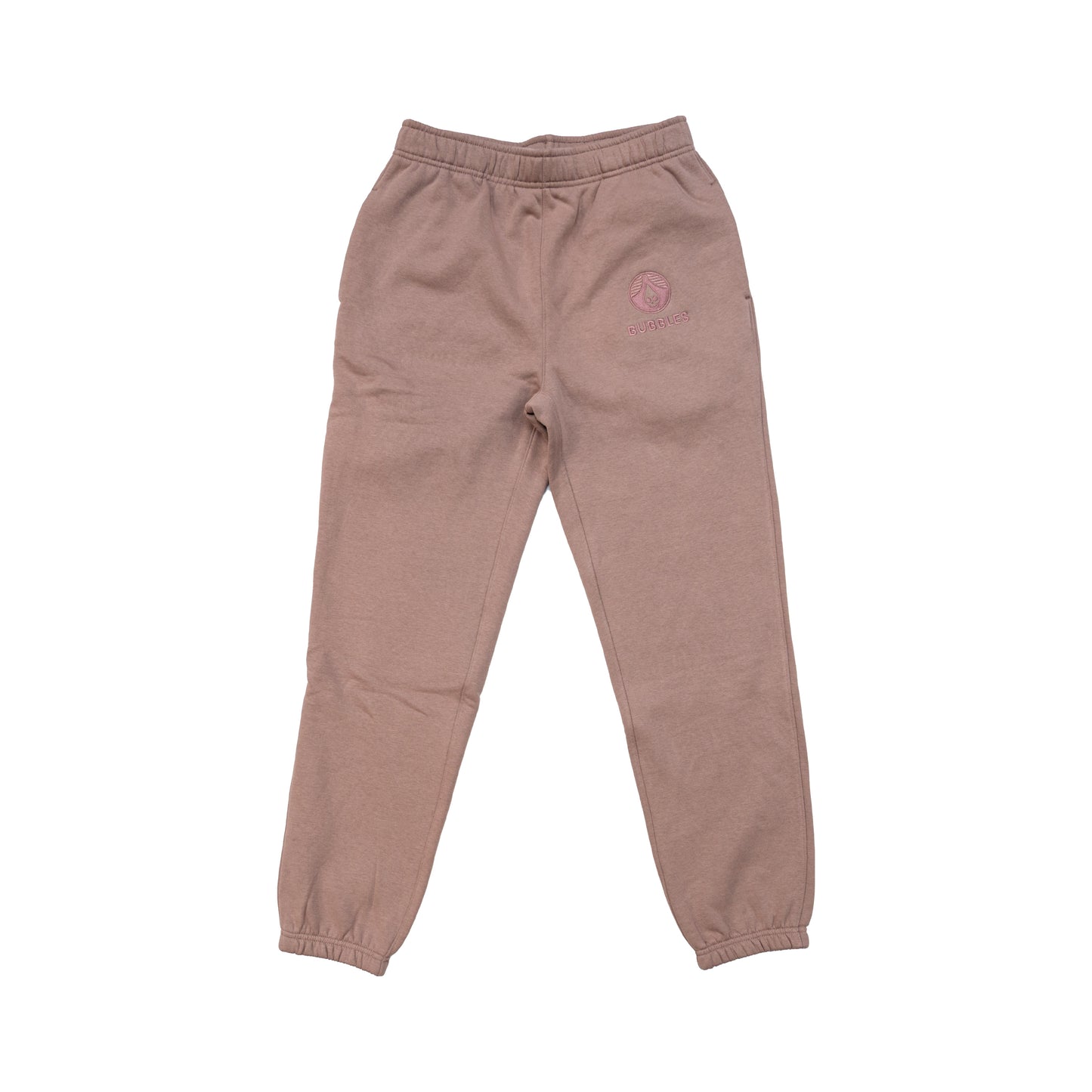 Bubbles Embroidered Track Pant - Hazy Pink