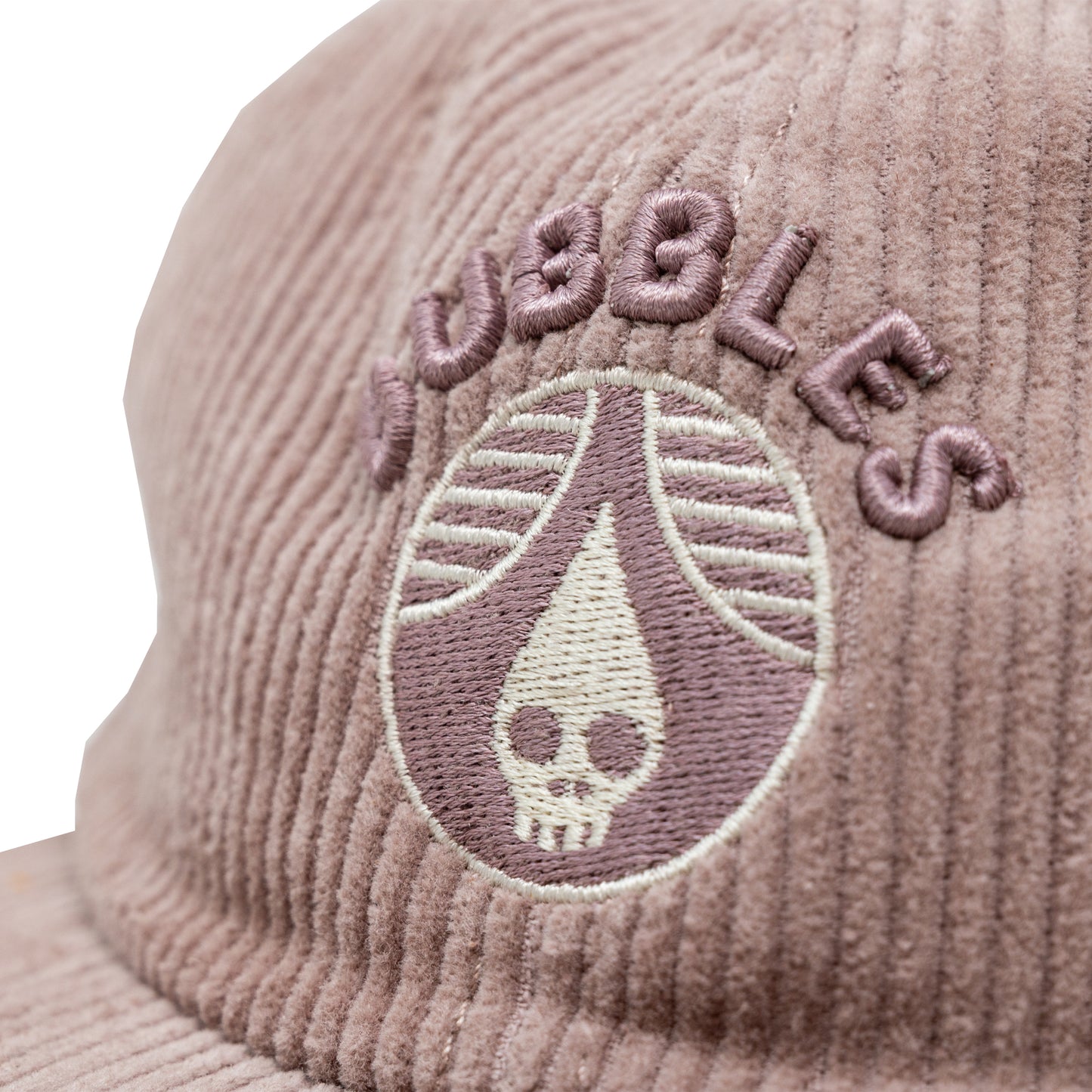 Bubbles Hazy Pink Corduroy Hat