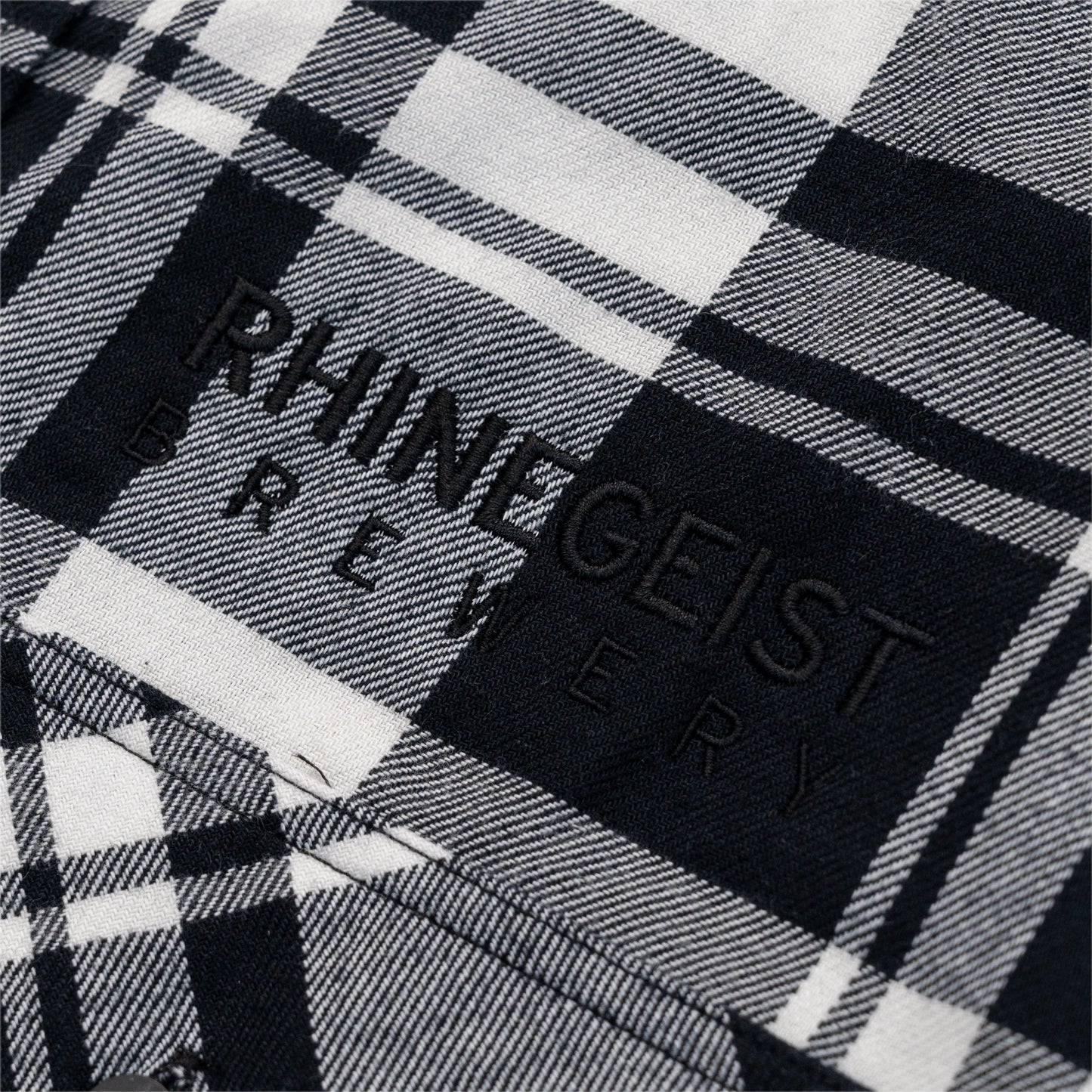 Black White Flannel