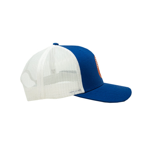 Blue/Orange Trucker Hat