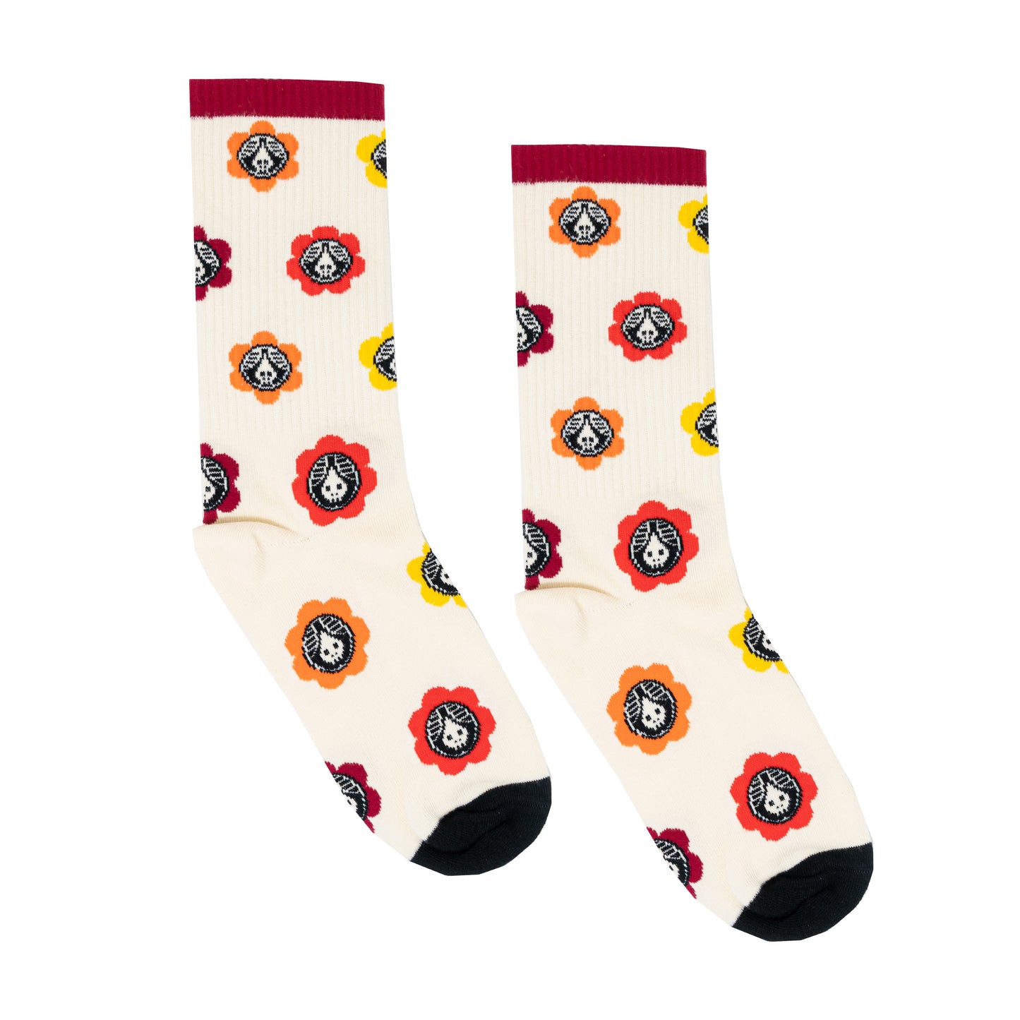 Warm Petal Tube Sock