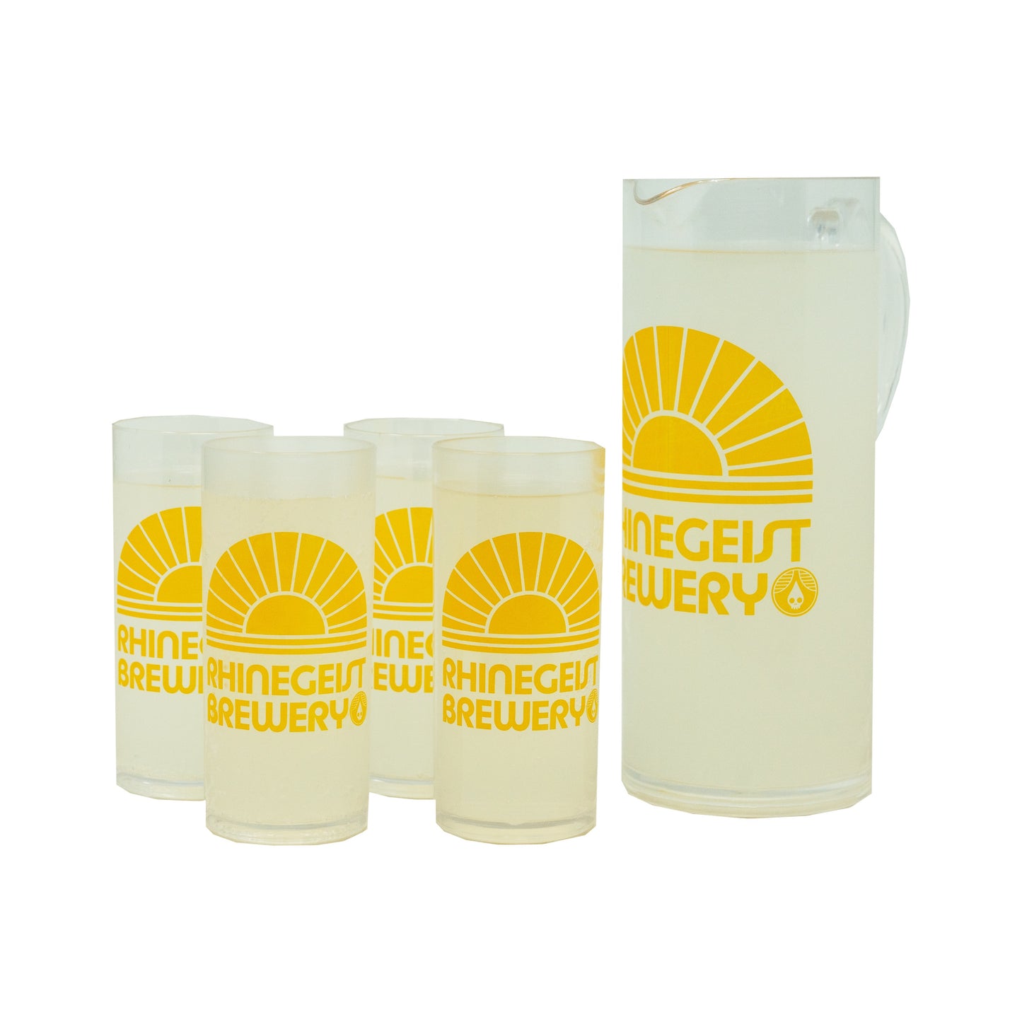 Sunbeam Pitcher and Tumbler Set