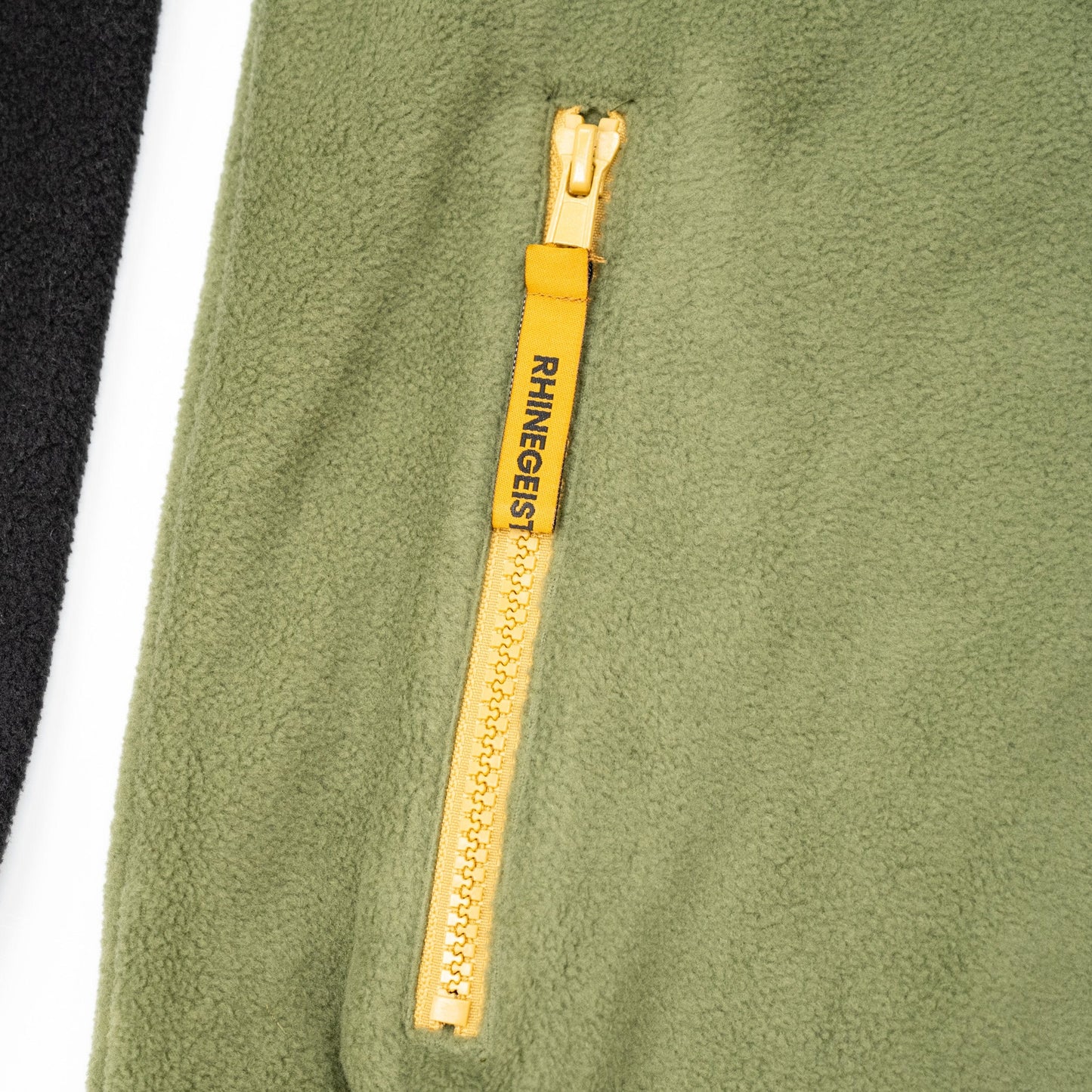 Hunter Green Zip Pocket Pullover Fleece