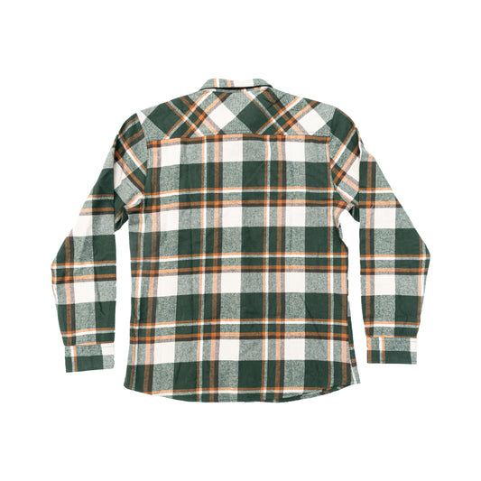 Olive Plaid Flannel