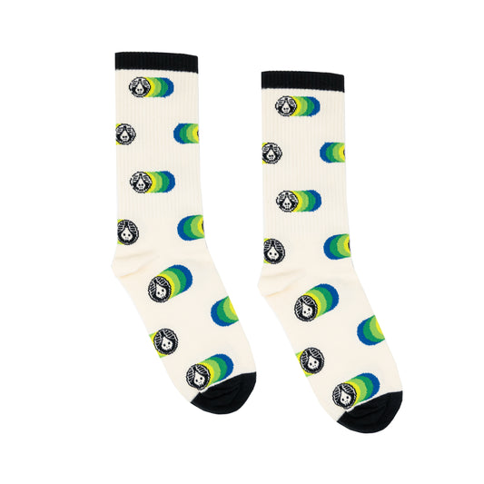 Cool Gradient Tube Sock