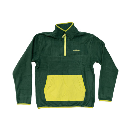 Neon Green Rhinegeist Half Zip Fleece