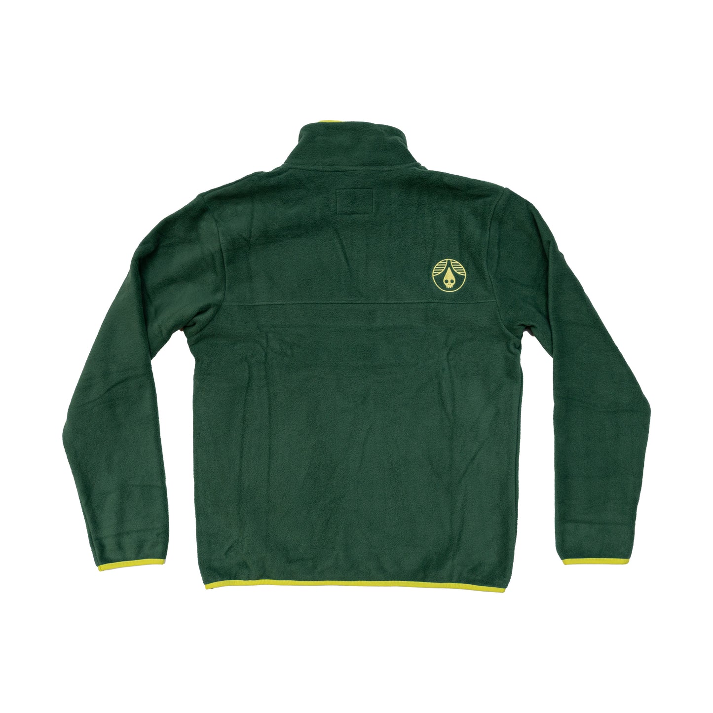 Neon Green Rhinegeist Half Zip Fleece