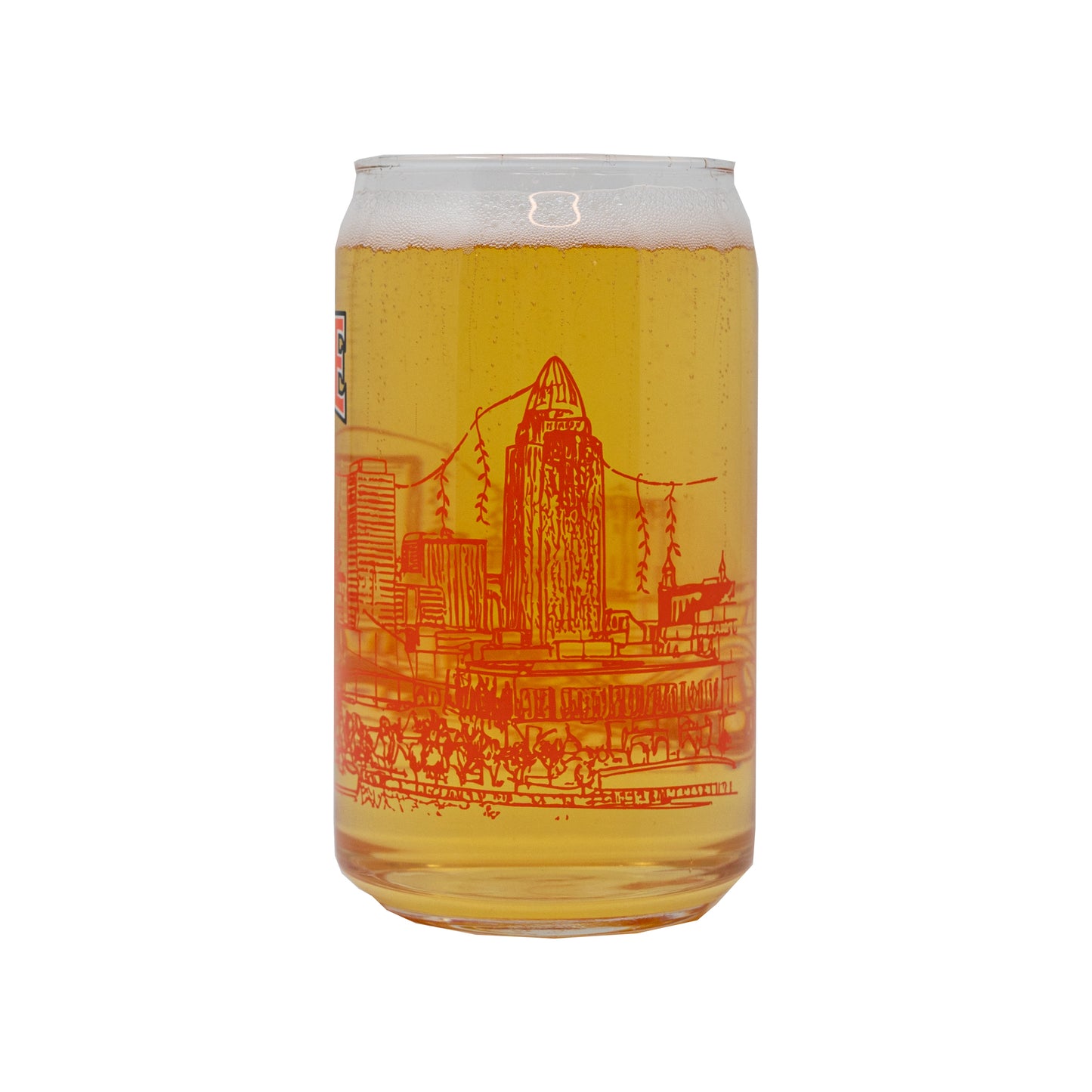 Urban Jungle Cat Can Glass