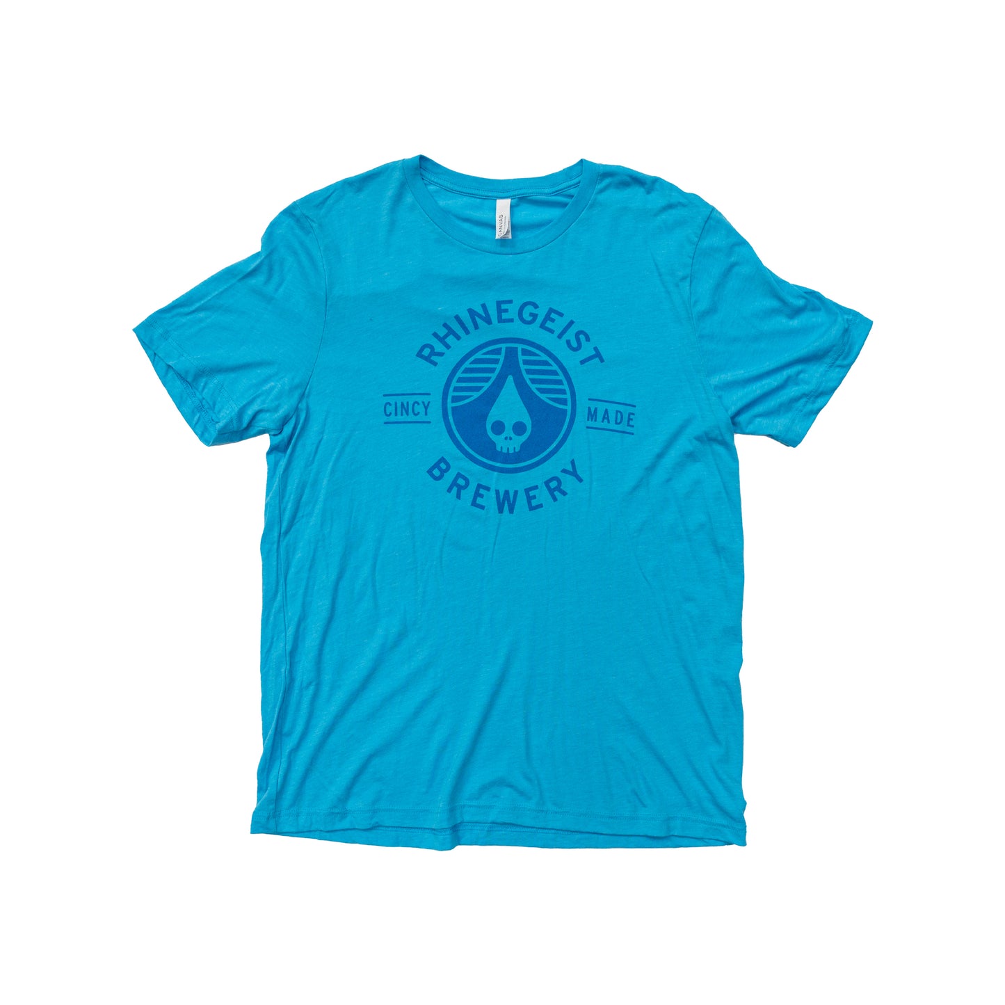 Aqua Blue Cincy Made T-Shirt