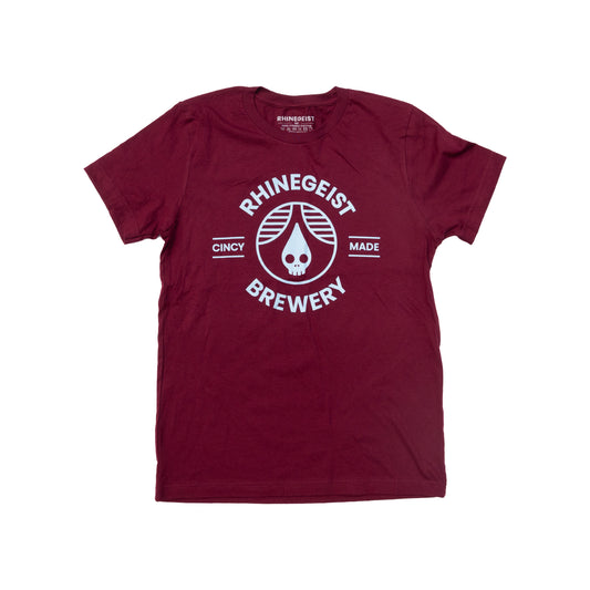 Maroon Blue Cincy Made T-Shirt