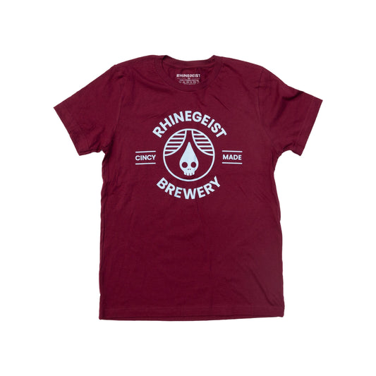 Maroon Blue Cincy Made T-Shirt