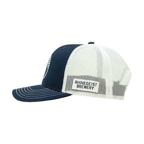 Navy Trucker Hat