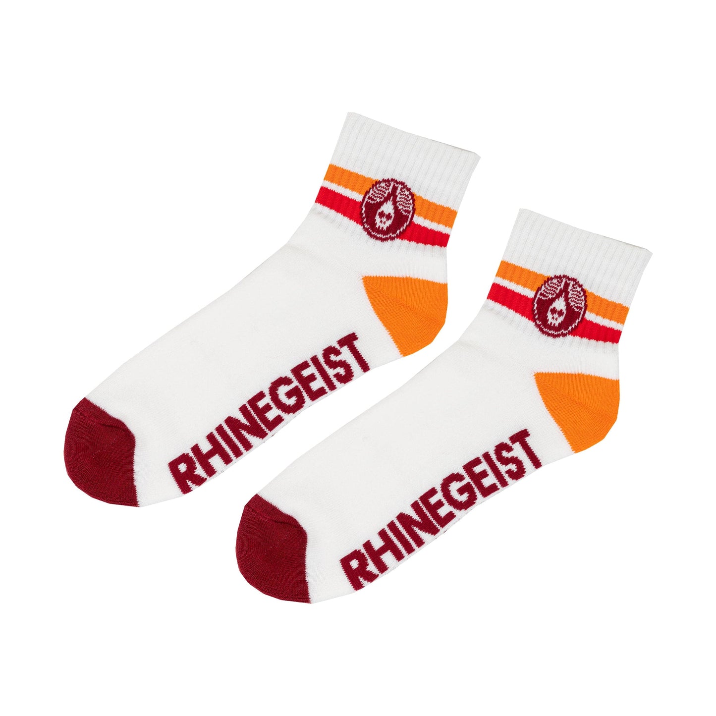 Warm Stripe Short Tube Sock