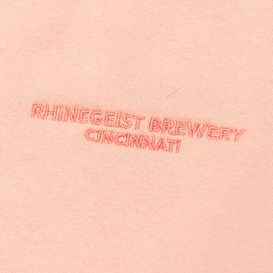 Peach Mini Embroidered Crewneck