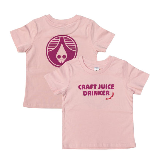 Pink Juice Drinker Toddler T-Shirt