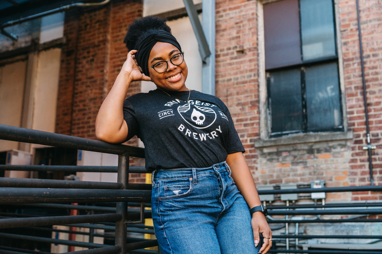Charcoal White Cincy Made T-Shirt