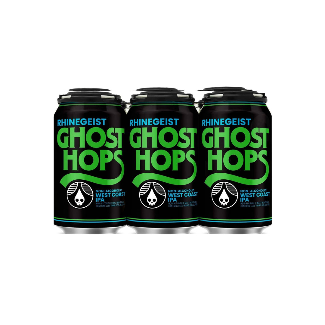 Rhinegeist Beverage Ghost Hops - Non Alcoholic West Coast IPA