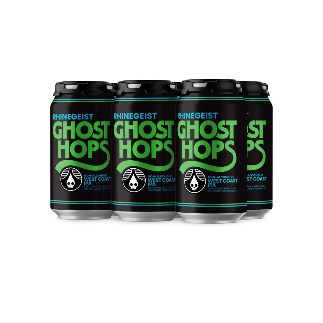 Rhinegeist Beverage Ghost Hops - Non Alcoholic West Coast IPA