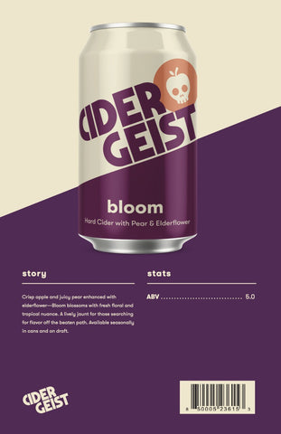 Bloom - Hard Cider with Pear & Elderflower