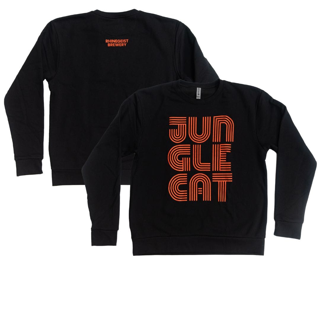Rhinegeist Outerwear Far Out Jungle Cat Crewneck