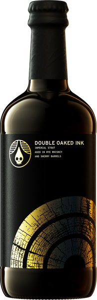 Double Oaked Ink - Imperial Stout Aged in Rye Whiskey and Sherry Barrels