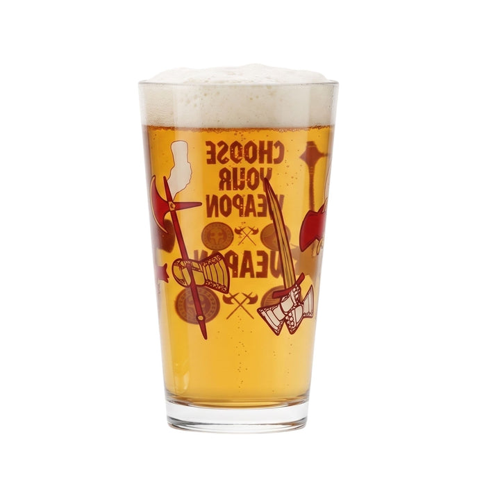 Barbarians Pint Glass