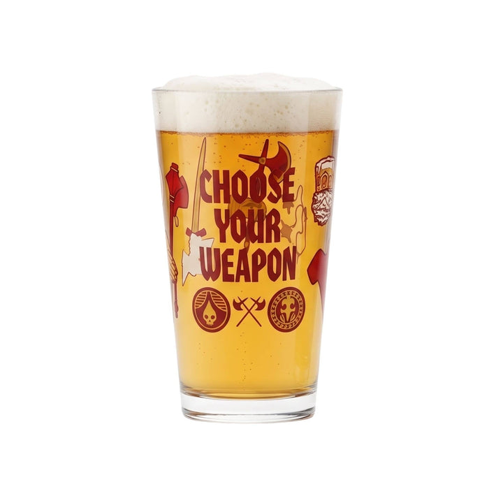 Barbarians Pint Glass