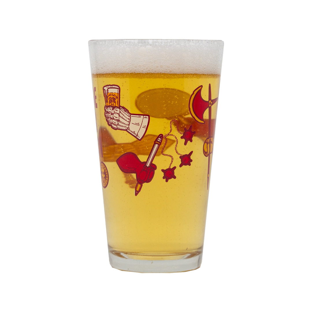 Rhinegeist Drinkware Barbarians Pint Glass