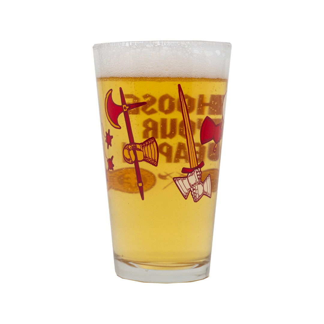 Rhinegeist Drinkware Barbarians Pint Glass