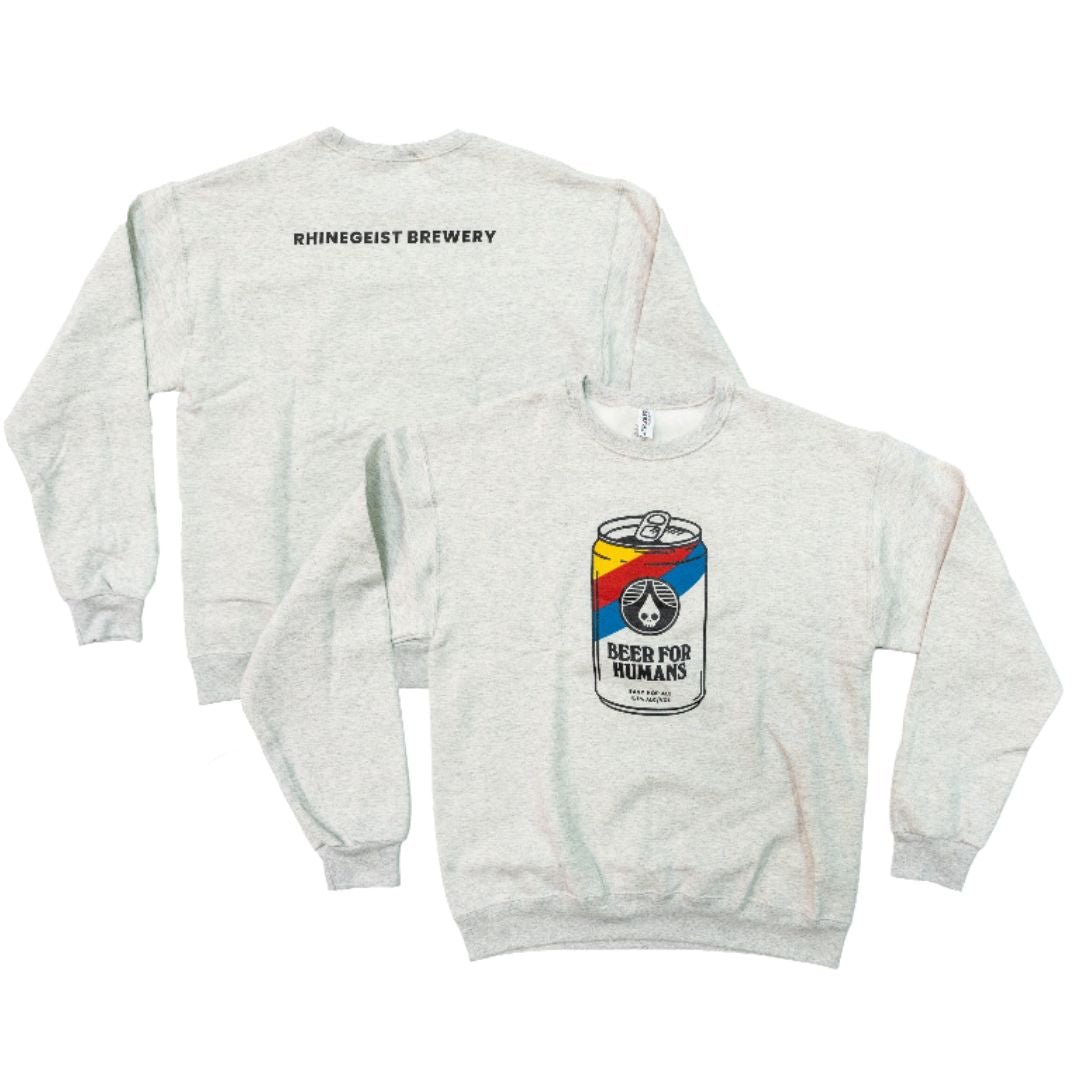 Beer for Humans Crew Neck Sweatshirt