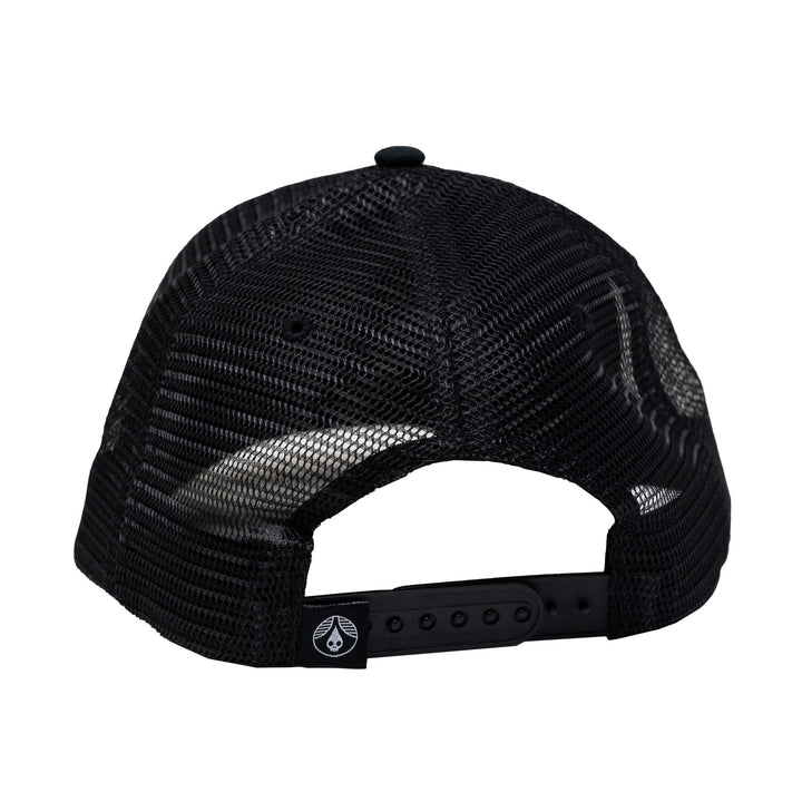Rhinegeist Headwear Skulldrop Regular-Crown Cotton Twill Trucker Hat