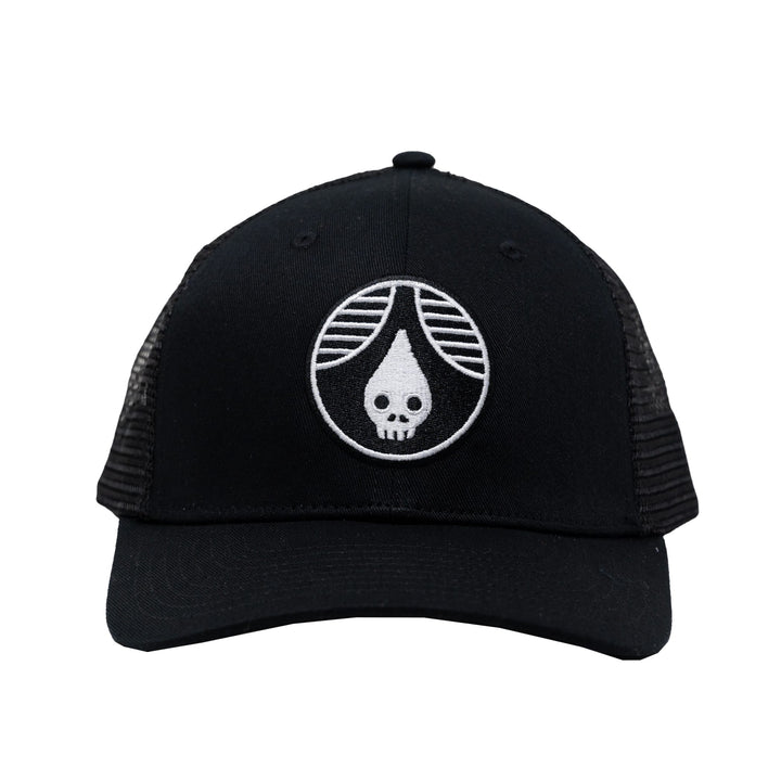Rhinegeist Headwear Skulldrop Regular-Crown Cotton Twill Trucker Hat
