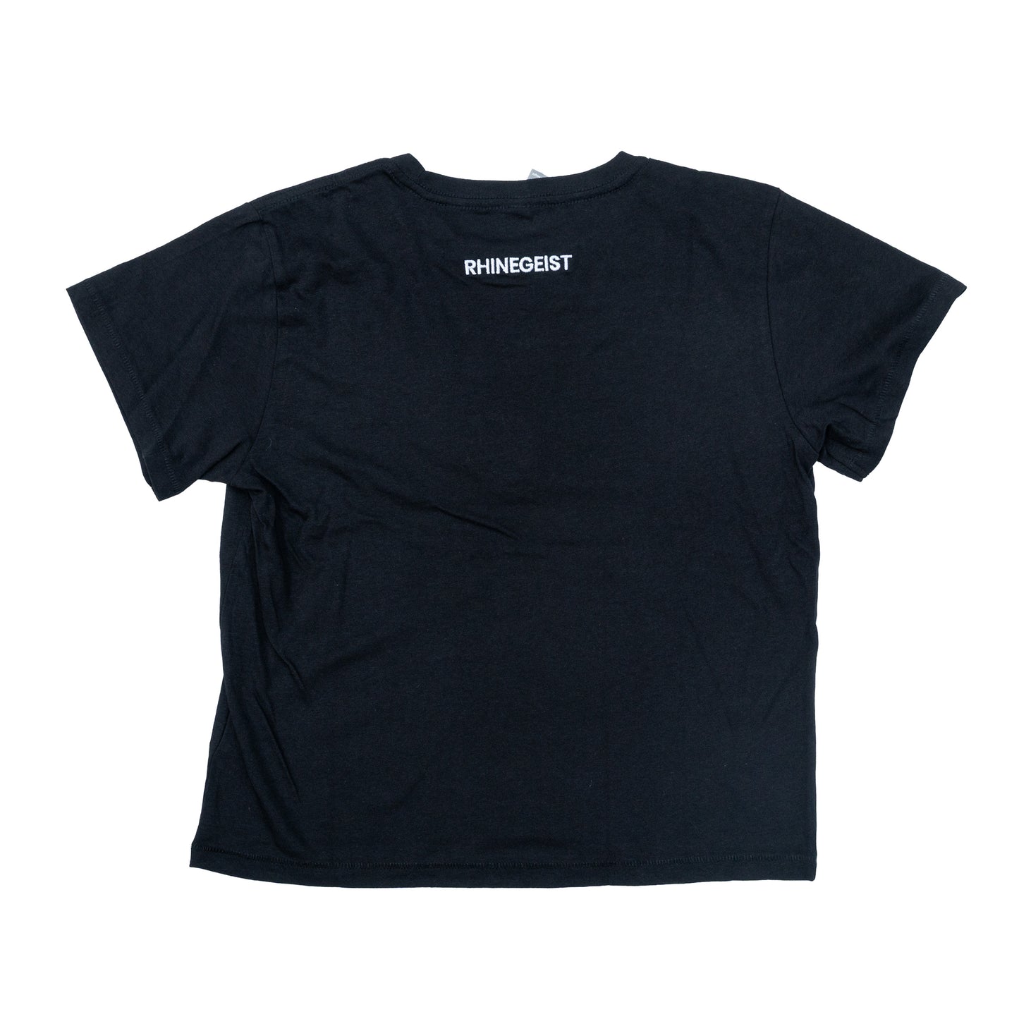 Jungle Cat Embroidered High Waisted Tee