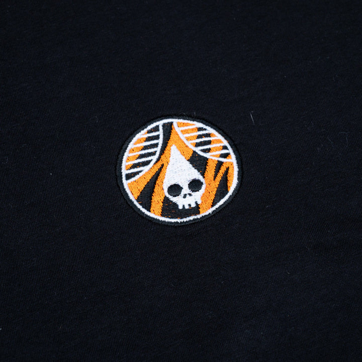 Rhinegeist Shirt Jungle Cat Embroidered High Waisted Tee