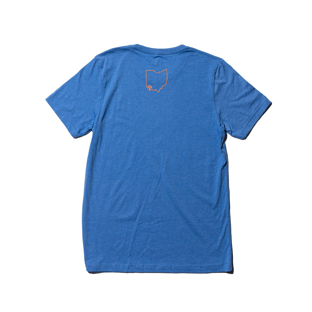 Rhinegeist Shirt Blue Orange Cincy Made T-Shirt