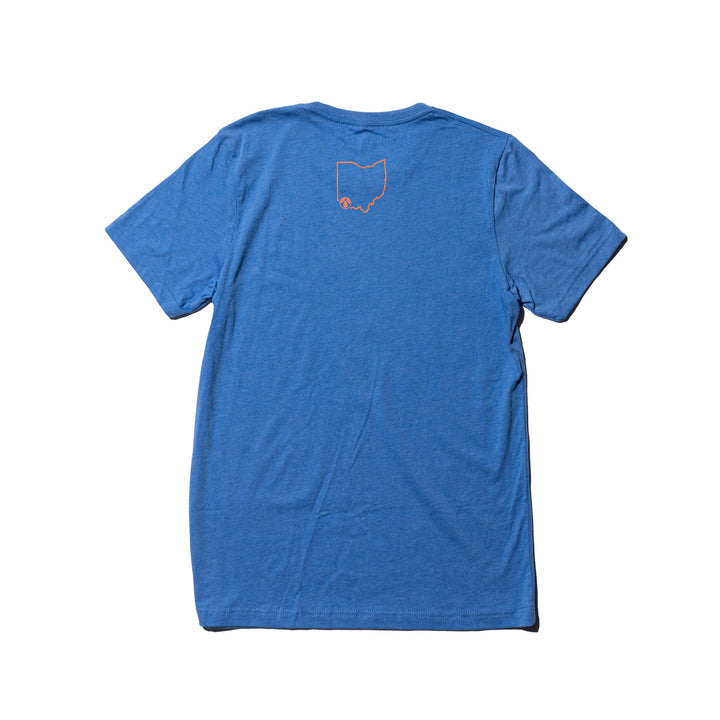 Rhinegeist Shirt Blue Orange Cincy Made T-Shirt