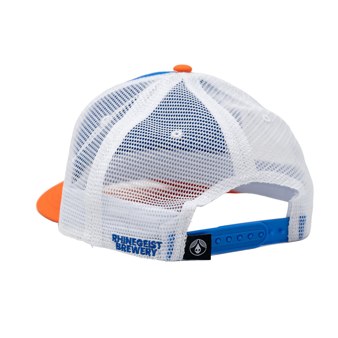 Rhinegeist Headwear Skulldrop High-Crown Performance Trucker Hat