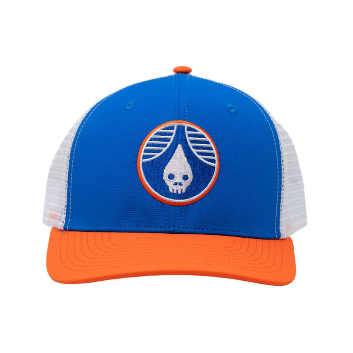 Rhinegeist Headwear Skulldrop High-Crown Performance Trucker Hat