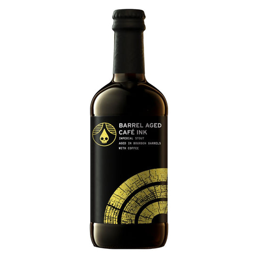 Bourbon Barrel Aged Café Ink - Imperial Stout Aged in Bourbon Barrels with Coffee