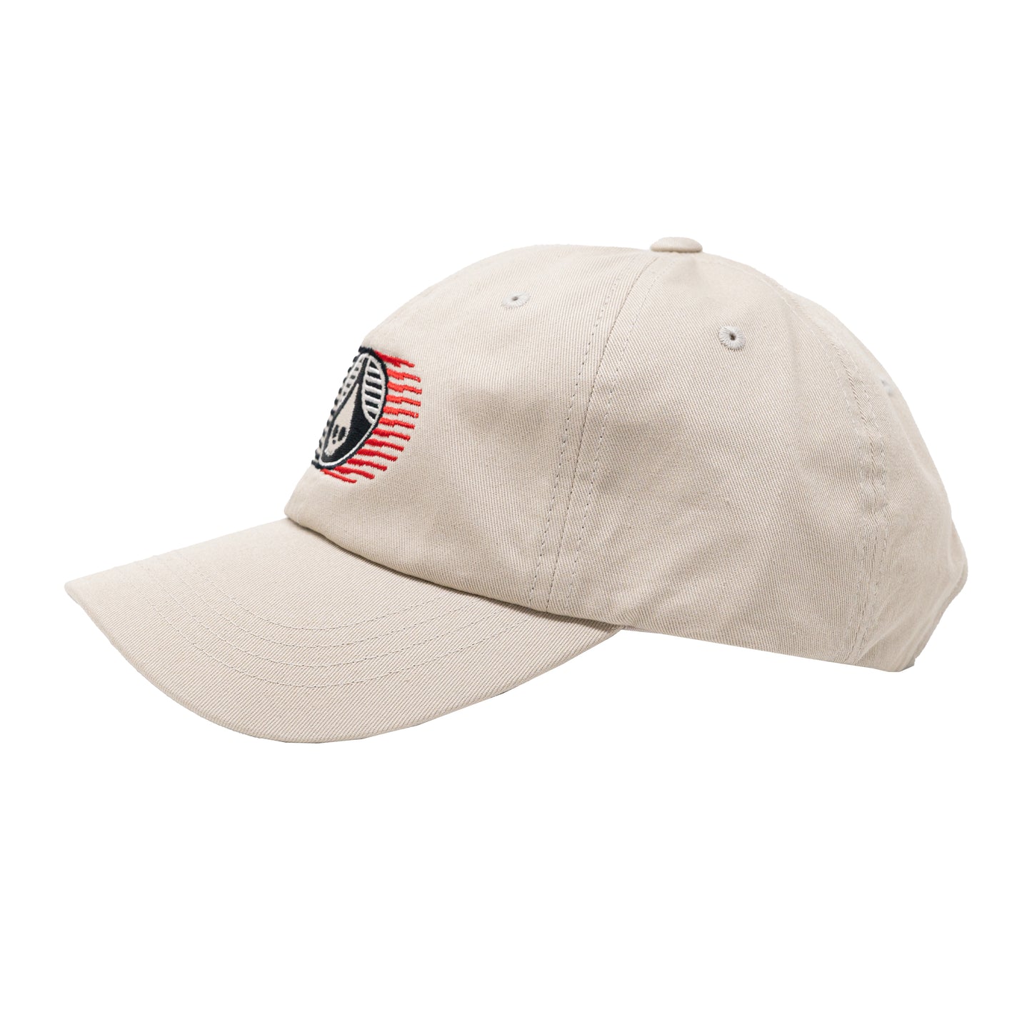 Khaki Sport Skull Drop Hat