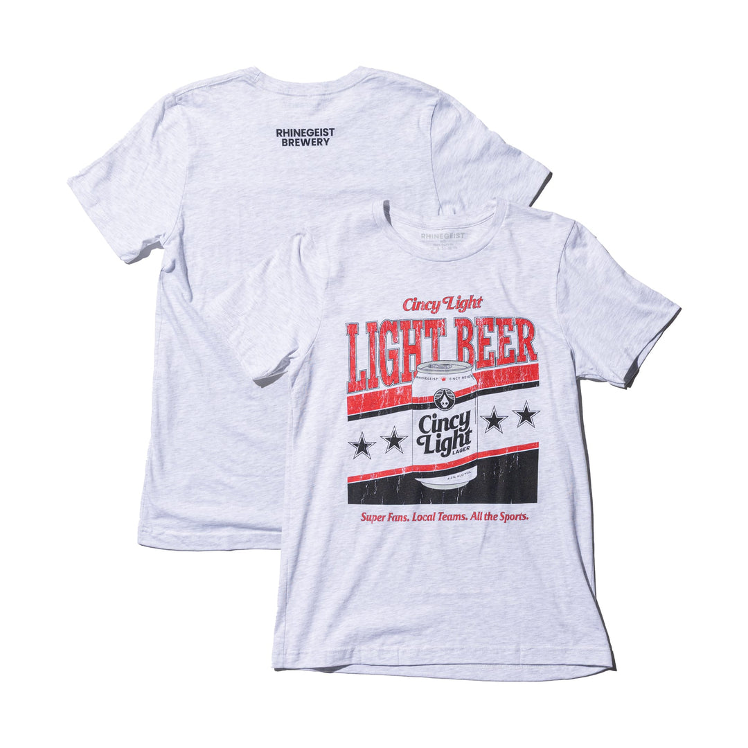 Rhinegeist Shirt Cincy Light Beer LTO T-Shirt