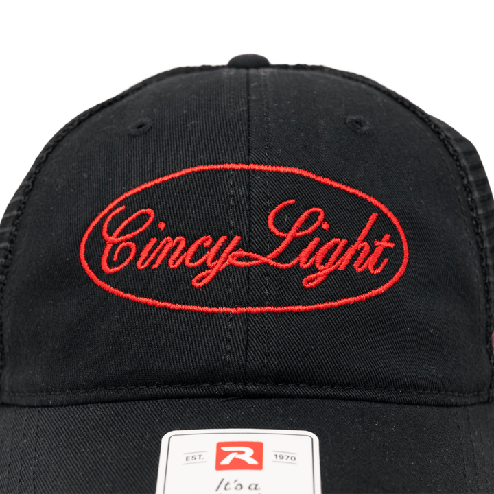Rhinegeist Headwear Cincy Light Black Trucker Hat