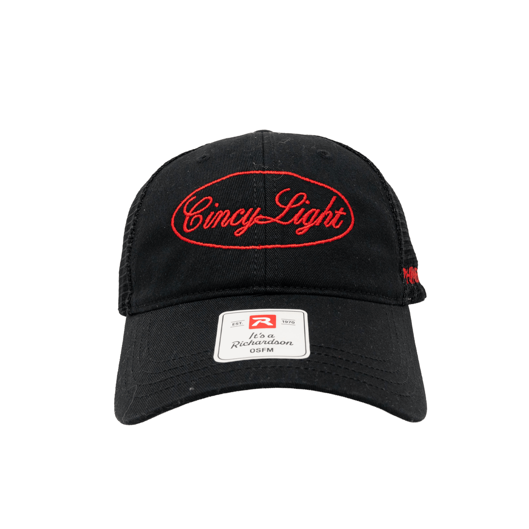 Rhinegeist Headwear Cincy Light Black Trucker Hat