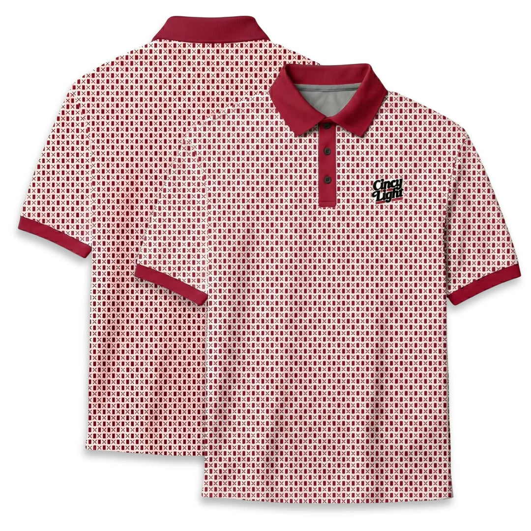 Rhinegeist Shirt Cincy Light Printed Golf Polo PREORDER