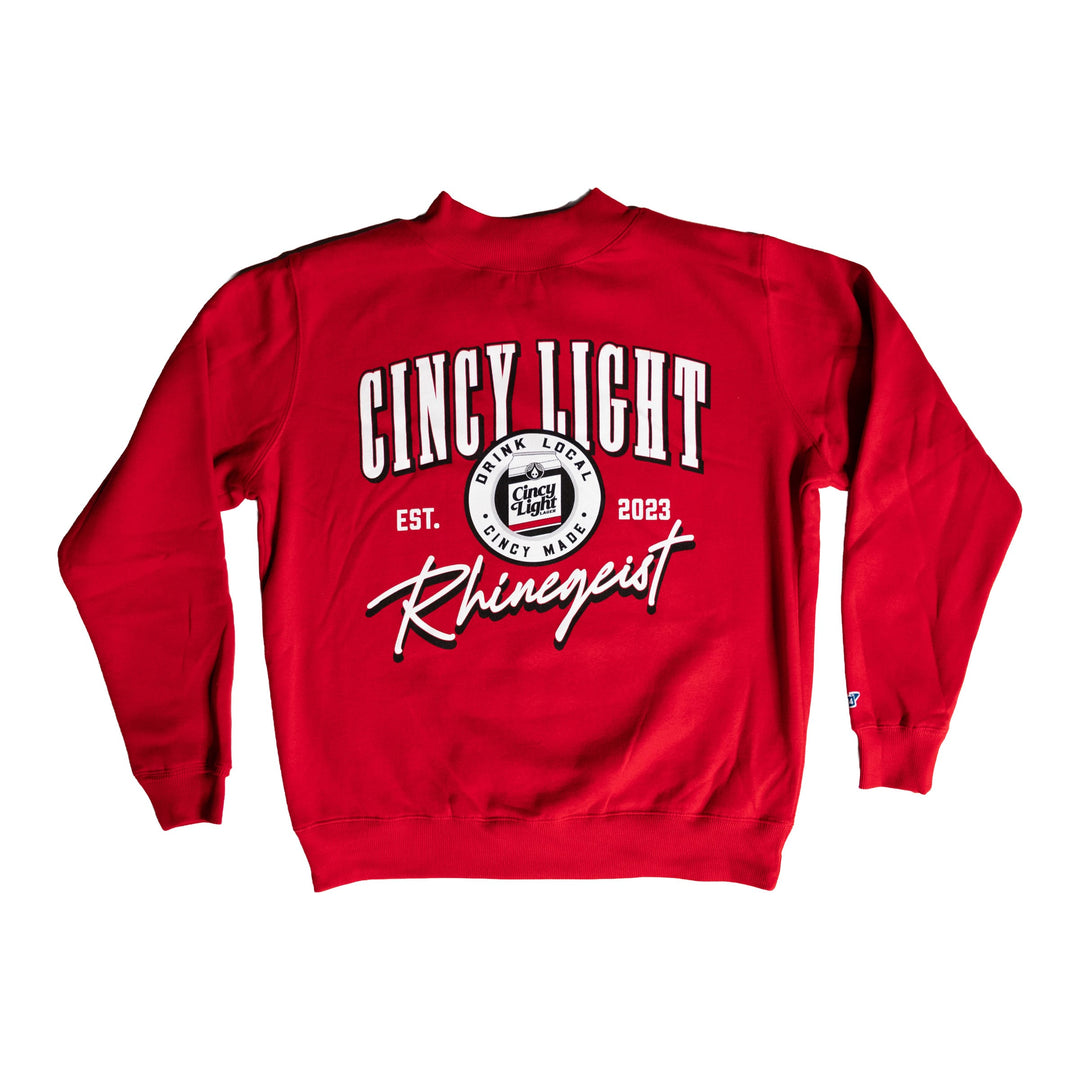Cincy Light Football Mockneck